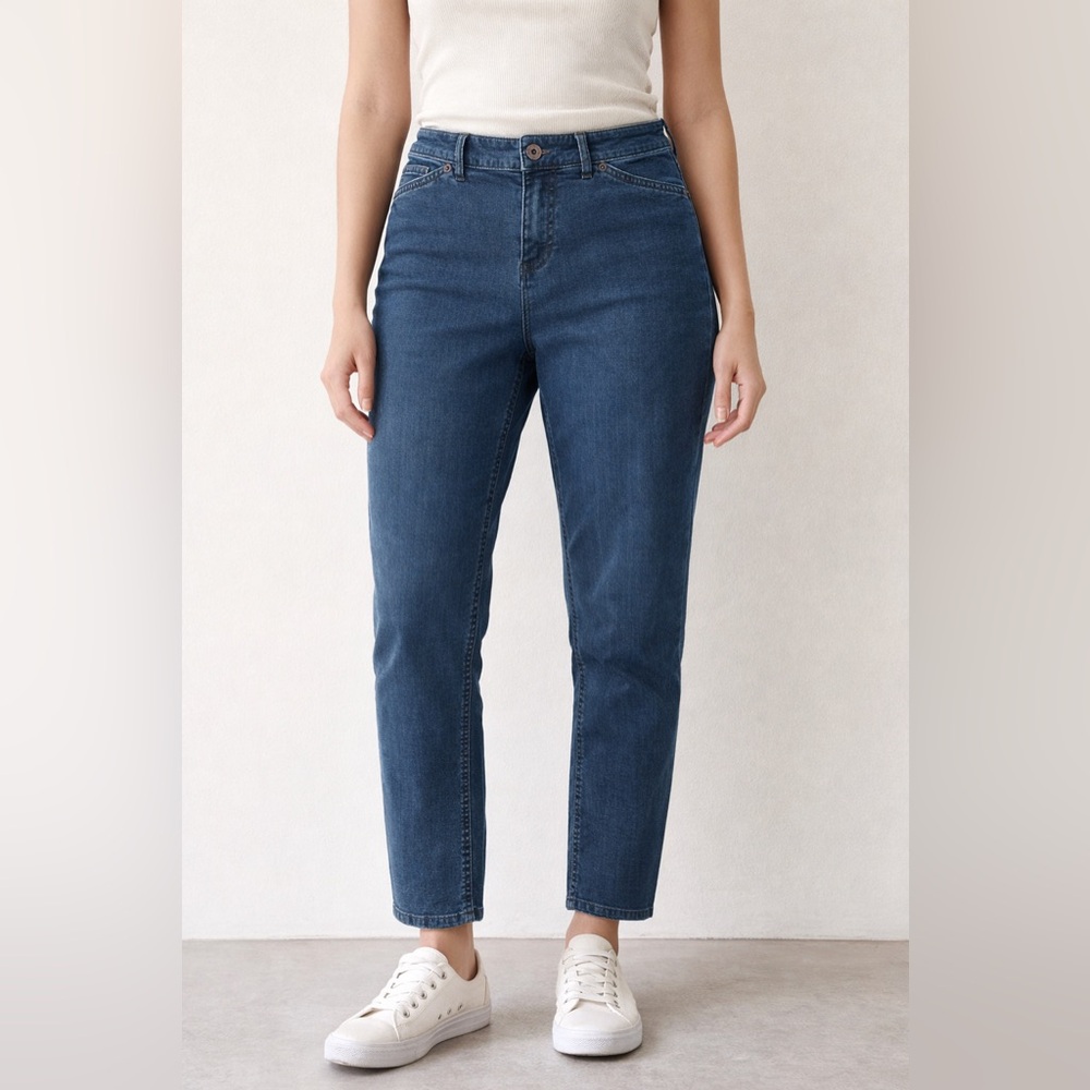 J. JILL || Tried & True Straight Leg Slim Ankle Jeans. Sz. 2P